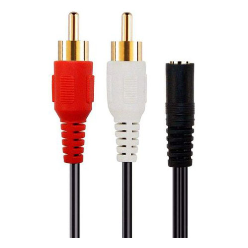 Aux Cable (F) to 2RCA